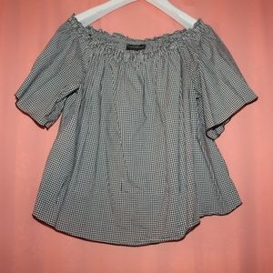 Lane Bryant Gingham Shirt